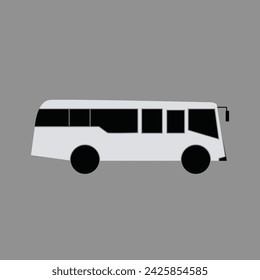 Travel bus concept design stock illustration