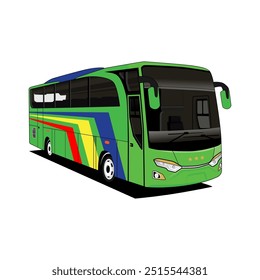 Travel bus icons, tour transport or public transportation service, vector emblems. Tourism or passenger travel trip bus icon for, city coach van station or airport express transfer or shuttle bus,