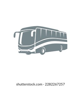 Travel Bus Logo Template with white Background. Suitable for your design need, logo, illustration, animation, etc. 