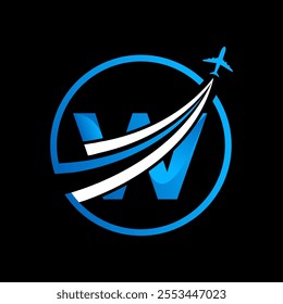 Travel business abstract logo design