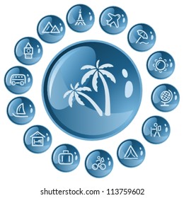 Travel button set