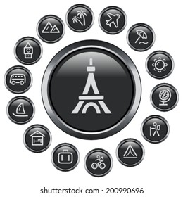 Travel button set
