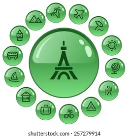 Travel button set