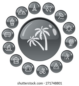 Travel button set