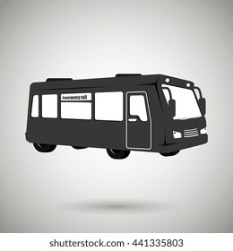 travel by bus design, vector illustration eps10 graphic 