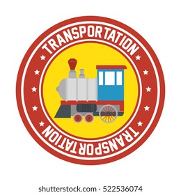 travel by train concept icon