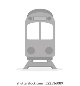 travel by train concept icon