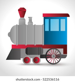 travel by train concept icon