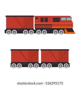 travel by train concept icon