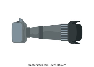 travel camera design over white