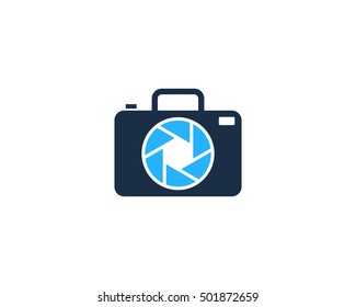 Travel Camera Logo Design Template