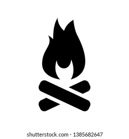 Travel & Camping - Camp fire Icon