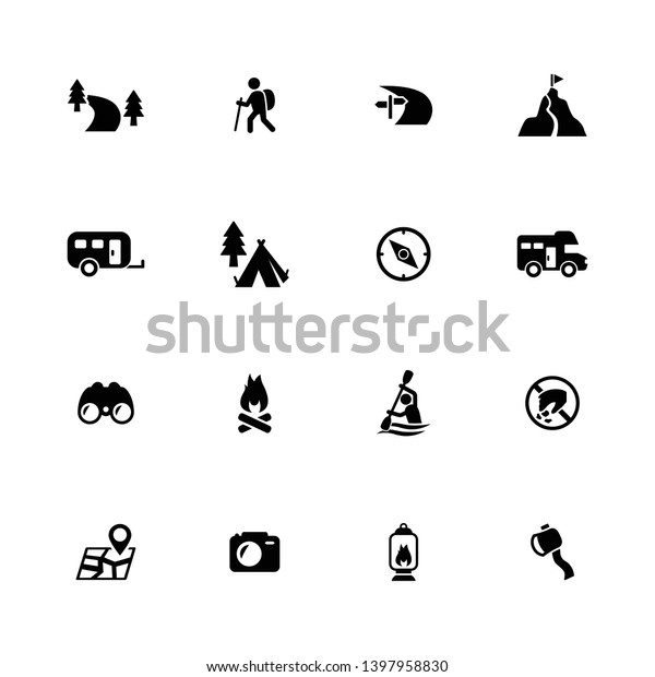 Travel & Camping\
Icons - Black Series
