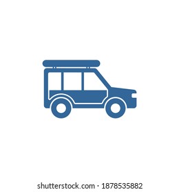 Travel Car logo design vector template, Travel logo design concept, Icon symbol