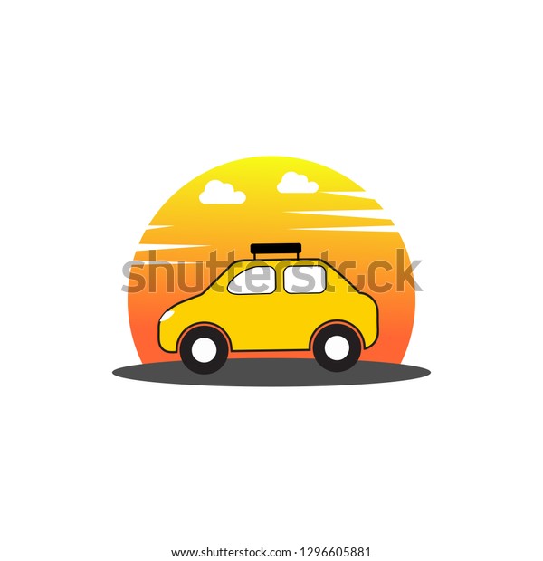 Travel car logo . vehicle\
trip road.