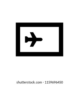 travel card icon. Element of web icon for mobile concept and web apps. Thin line travel card icon can be used for web and mobile