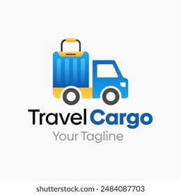 Travel Cargo Logo Vector Template Design. Good for Business, Startup, Agency, and Organization