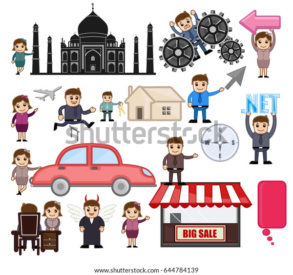 Travel and Cartoon\
People Vector Graphics