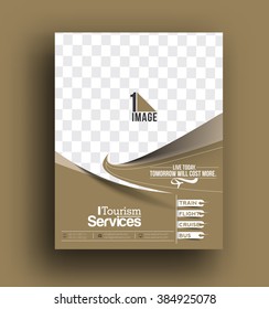 Travel Center Back Flyer & Poster Template