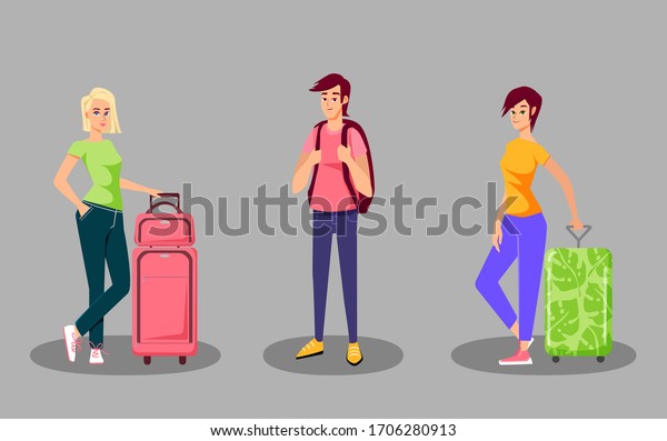 young girls luggage