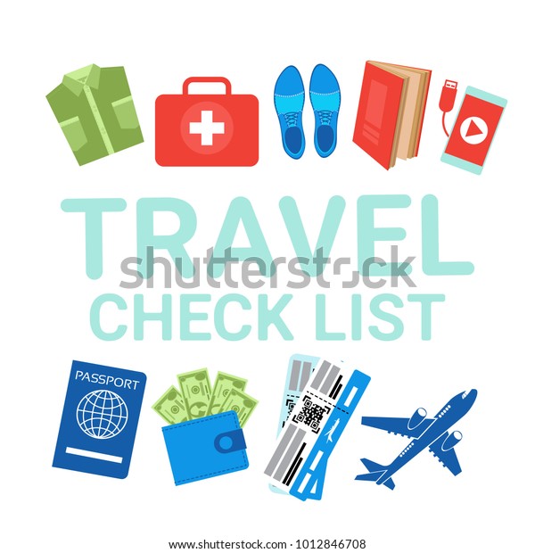 Travel Planning Checklist Template from image.shutterstock.com