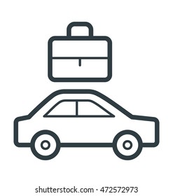 Travel Colored Vector Icon 