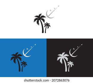 travel company logo design Modern bright