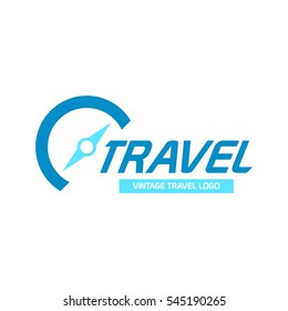 Travel compass logo