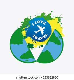 travel concept design, vector illustration eps10 graphic 