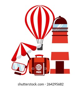 travel concept design, vector illustration eps10 graphic 