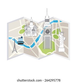 travel concept design, vector illustration eps10 graphic 