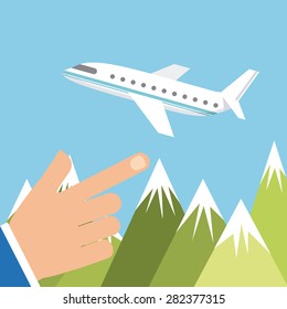 travel concept design, vector illustration eps10 graphic 