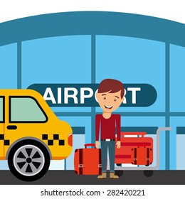 travel concept design, vector illustration eps10 graphic 
