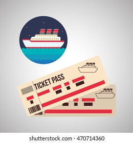 Travel concept with icon design, vector illustration 10 eps graphic.