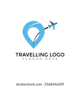 Travel  Creative vector templates abstract typography colorful letter logo design