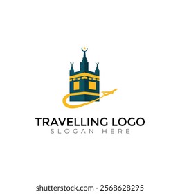 Travel  Creative vector templates abstract typography colorful logo design