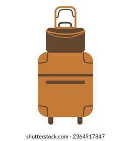 travel cute stickers template elements