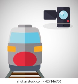 Travel design. Flat illustration