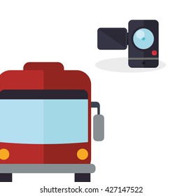 Travel design. Flat illustration