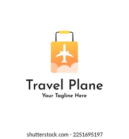 Travel design logo template illustration 