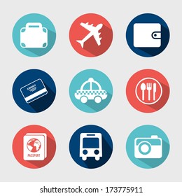 travel design over white background vector illustration