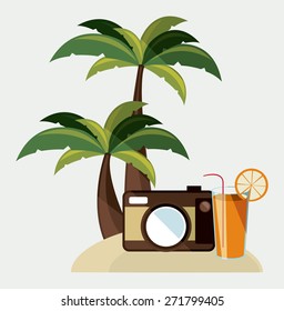 Travel  design over white background, vector illustration
