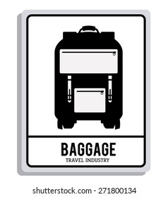 Travel design over white background, vector illustration