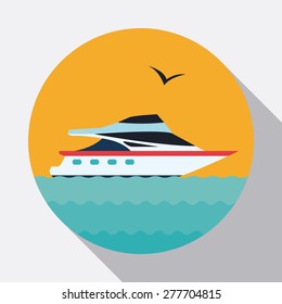 Travel design over white background, vector illustration.