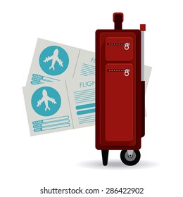 Travel design over white background, vector illustration