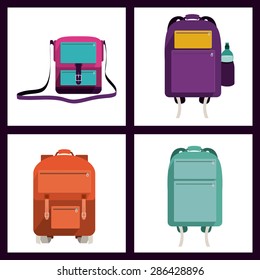 Travel design over white background, vector illustration