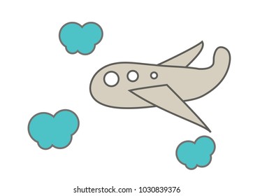 Travel design with plane
