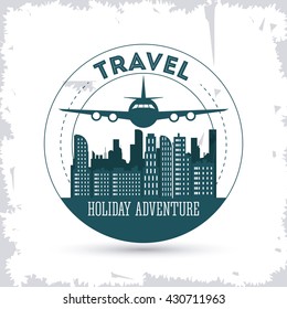 Travel design.  Tourism icon. vintage illustration. 