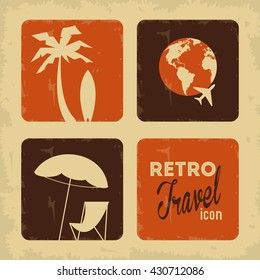 Travel design.  Tourism icon. vintage illustration. 