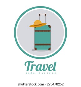 Travel digital design, vector illustration eps 10